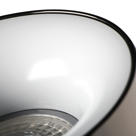 Oprawa sufitowa podtynkowa ELNIS L GU10/GU5.3 Okrągła Czarna KANLUX