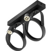 Lampa sufitowa Kinkiet LEON 2x ES111 Ruchomy czarny