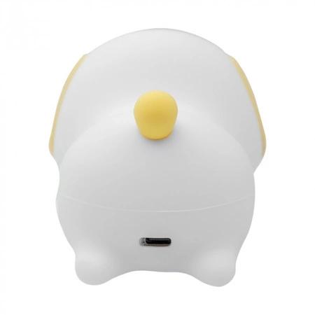 Lampka Nocna Dziecięca LED 1.5W 3000-6500K Ciepła i Zimna USB Akumulatorowa 1200mAh Biała PIESEK MARY'S
