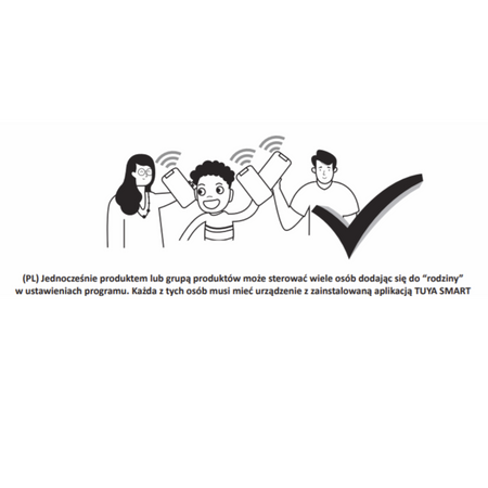 Włącznik Dotykowy Podwójny z Kondensatorem Czarny Tuya Smart WiFi Sanico Goldlux