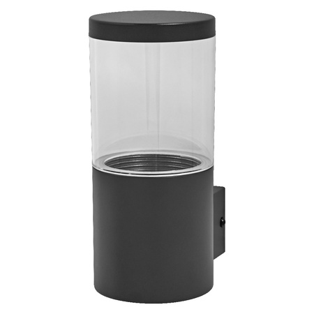 Lampa Ogrodowa Zewnętrzna Kinkiet Elewacyjny LED E27 IP44 IK03 Szary Endura Ledvance