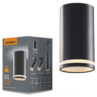 Oprawa Natynkowa SPOT 1x GU10 Czarna CARMELO Videx