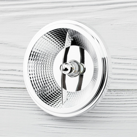 Oprawa Natynkowa HALOGENOWA 15W Spot Tuba Ruchoma Biała Żarówka LED GU10 ES111 COB 3000K LUMILED