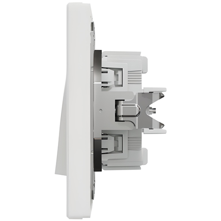 Łącznik Włącznik Podwójny Schodowy Podtynkowy Asfora IP20 Biały