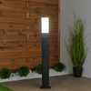 Lampa Ogrodowa Słupek Zewnętrzny Stojący 11W LED 4000K ANVES 80cm LUMILED
