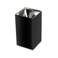 Oprawa Sufitowa Natynkowa Spot GU10 Kwadratowa Czarna/Chrom VT-882 V-TAC