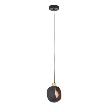 Lampa Sufitowa Wisząca CYKLOP Zwis Czarna Patyna Nowoczesna E27 2751 TK Lighting