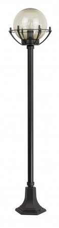 Lampa Ogrodowa Zewnętrzna Stojąca SŁUPEK Kule z koszykiem 200 K 5002/1/KPO E27 152cm Su-Ma