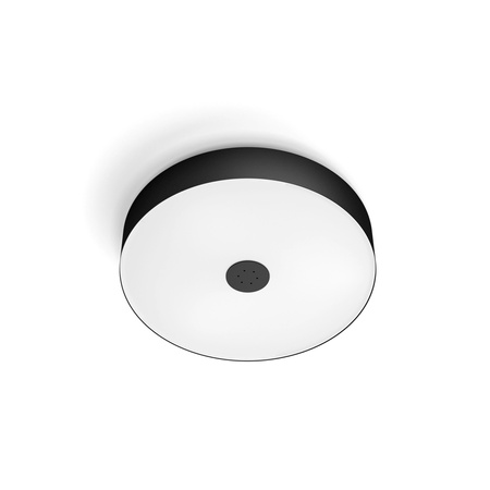 Plafon LED Lampa Sufitowa Natynkowa 25W 2900lm IP20 White Ambiance TW Czarna 44cm Inteligentna SMART Zigbee Bluetooth Fair Philips HUE