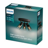 Lampa Sufitowa Reflektor 3x E14 Czarna Palms Philips