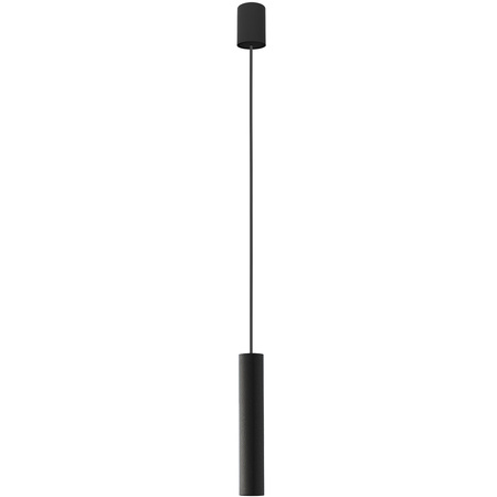 Lampa Sufitowa BATON M 7852 Nowodvorski Czarna E27 Wisząca Zwis Tuba wys.130 cm Nowoczesna