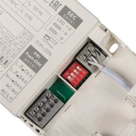 Zasilacz Sterownik LED 26.3W 0.7A Ściemnialny Biały TIBERI KANLUX