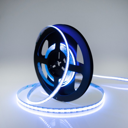 Taśma LED Pasek COB 15W/m 810LED/m 12V Wielokolorowa RGB IP20 Rolka 5m Ecolight