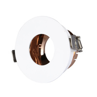 Oprawa Sufitowa Podtynkowa Oczko GU10 Okrągła Biała/Różowe złoto Rose Gold VT-873 V-TAC