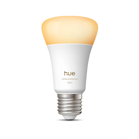 Żarówka LED E27 A60 8.1W = 75W 1100lm 1800-20000K CCT SMART Inteligentna Bluetooth ZigBee White Ambiance Philips HUE