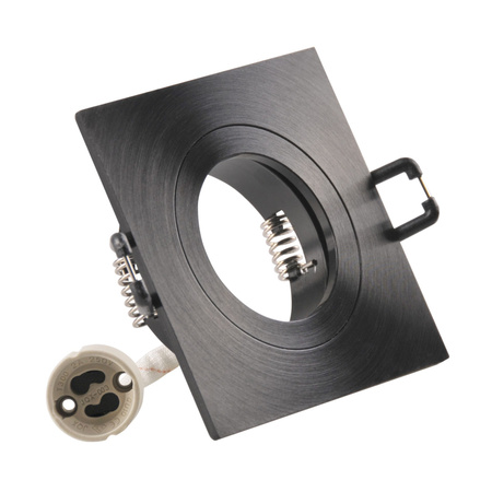 Oprawa Podtynkowa GU10 Czarna FEBE Sanico Goldlux