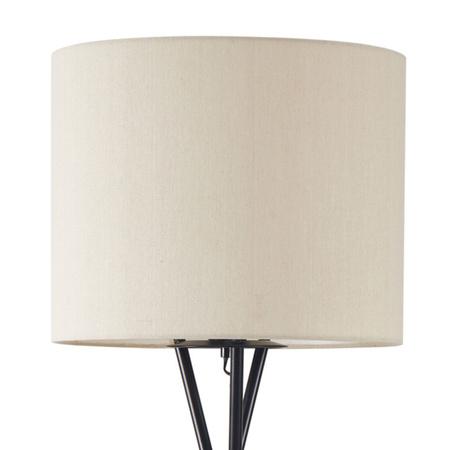 Lampa Podłogowa Stojąca Dekoracyjna E27 Beżowy Tekla Sanico Goldlux