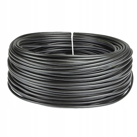 Przewód Kabel OW H05RR-F 300/500V 3x1,5mm Czarny 1m ELEKTROKABEL