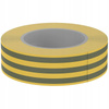 Mocna Taśma Izolacyjna PCV Wodoodporna 19mm x 0,13mm Żółto-Zielona 20m