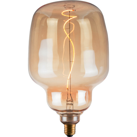 Żarówka Dekoracyjna LED E27 FILAMENT S180 4W 260lm 1800K Ciepła 320° DecoVintage Amber GOLDLUX (Polux)