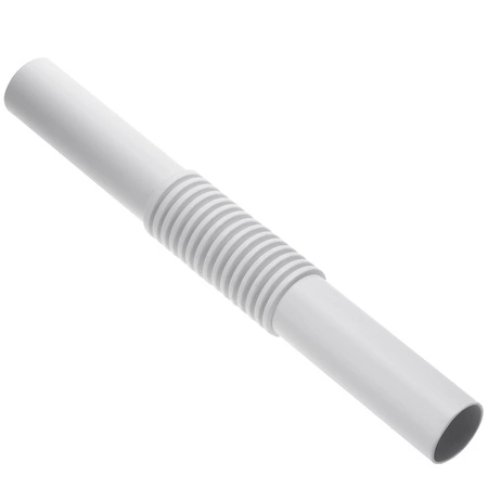 Złączka Kompensacyjna Elastyczna ZCL 18 mm PVC Biała 5szt