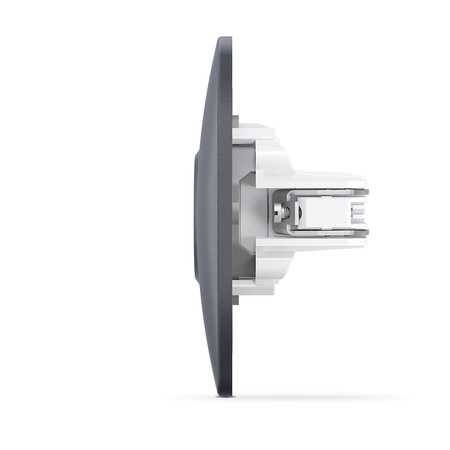 Gniazdo Pojedyncze Antenowe Telewizyjne Natynkowe Czarne BINERA VIDEX