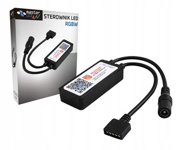 Sterownik do Taśm LED RGBW WiFi SMART TUYA 6A 5-24V 72W 144W Czarny LVT