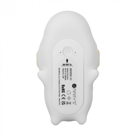 Lampka Nocna Dziecięca LED 1.5W 3000-6500K Ciepła i Zimna USB Akumulatorowa 1200mAh Biała PIESEK MARY'S