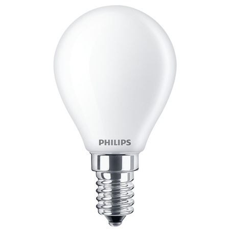 Żarówka LED E14 KULKA 4,3W = 40W 470lm 2700K Ciepła PHILIPS