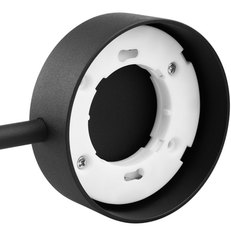 Lampa Sufitowa Wisząca LED 4x GX53 Żyrandol Reflektor Czarna OVILO LUMILED