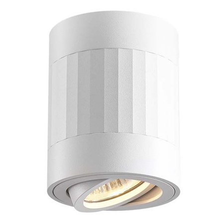 Oprawa Natynkowa SPOT Lampa Sufitowa 1x GU10 Ruchoma Biała PAUL Videx