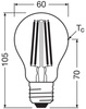 2x Żarówka LED A60 E27 2.2W = 40W 470lm 4000K Neutralna 320° Filament CLASSIC ENERGY EFFICIENCY Osram