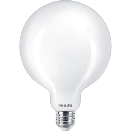 Żarówka LED E27 Kula G120 13W = 120W 2000lm 6500K Zimna FILAMENT LED Classic Philips