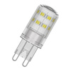 Żarówka LED Kapsułka G9 3W = 30W 320lm 2700K Ciepła 300° Ściemnialna LED PIN Osram