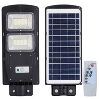Naświetlacz LED 168-650lm 6000K IP65 6W Solarny Czarny z Czujnikiem Ruchu i Zmierzchu + Pilot STREET-6 GOLDLUX