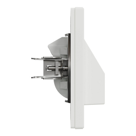 Wypust Kablowy Podtynkowy biały z ramką SCHNEIDER ASFORA