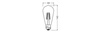 Żarówka LED ST64 E27 3.4W = 40W 470lm 2700K Ciepła 300° Filament Performance Class Ledvance