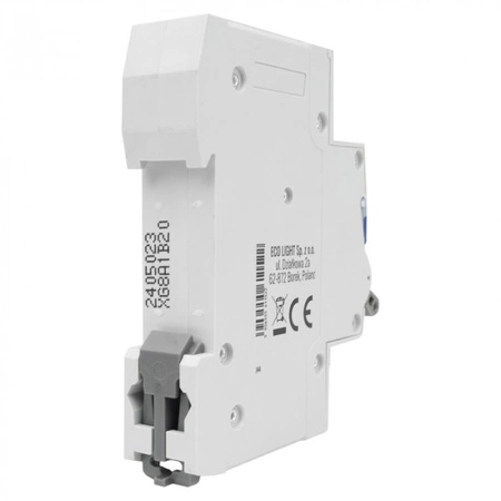 Wyłącznik Nadprądowy Bezpiecznik Rozłącznik 6kA 1P B 20A .MORE