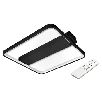 Lampa Sufitowa Żyrandol LED Galax 40W czarny + Pilot