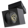 Kinkiet Sufitowy Lampa Ścienna Reflektor GU10 QUANTUS Czarna