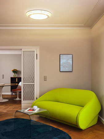 Lampa Sufitowa Plafon LED Oprawa Oświetleniowa 38W 50cm Ozdobna Okrągła Biała LEDVANCE