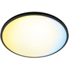 Plafon LED Lampa Sufitowa Natynkowa 14W CCT Czarny Okrągły SMART WiFi WiZ