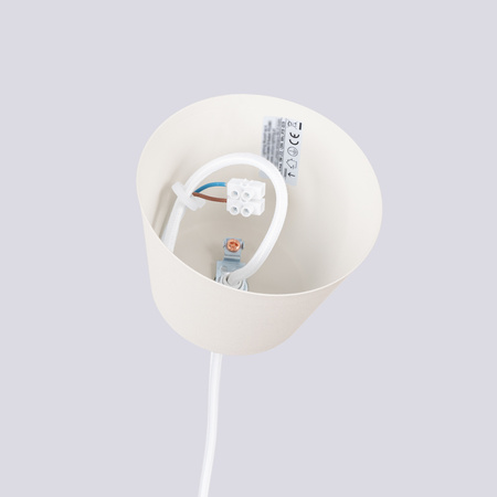 Lampa Wisząca Sufitowa E27 Beżowy BILO Crimson SL.1704 Sollux