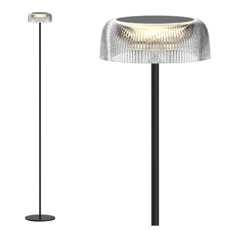 Lampa Podłogowa LED Dekoracyjna 2W 270lm 2700K Ciepła Czarna IP44 Ściemnialna Trypolis Sanico Goldlux