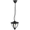 Lampa Ogrodowa Wisząca Zewnętrzna E27 LED Latarnia Czarna ARETOS LUMILED