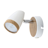 Kinkiet Ścienny Lampa LED Punktowa Reflektor 4W 280lm 3000K Biały Skandynawski Karen 5564 Rabalux