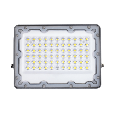 Naświetlacz FOKUS LED 900lm 6000K IP65 60W Solarny Czarny + Pilot Eko-Light