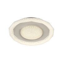 Plafon LED Lampa Sufitowa Oprawa Ścienna Natynkowa 50W 3390lm 4000K Biały Nowoczesny Siren Rabalux