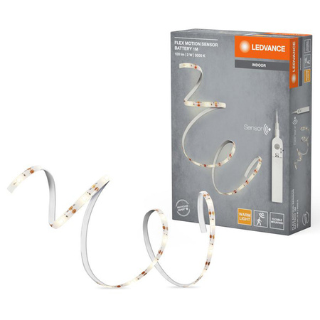 Taśma Pasek LED 2W 3000K Ciepła Bateryjna 1M Battery Strips Ledvance