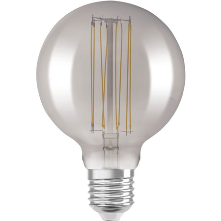 Żarówka Dekoracyjna LED E27 G125 11W = 42W 500lm 1800K Ciepła 320° Filament Ściemnialna OSRAM Vintage 1906